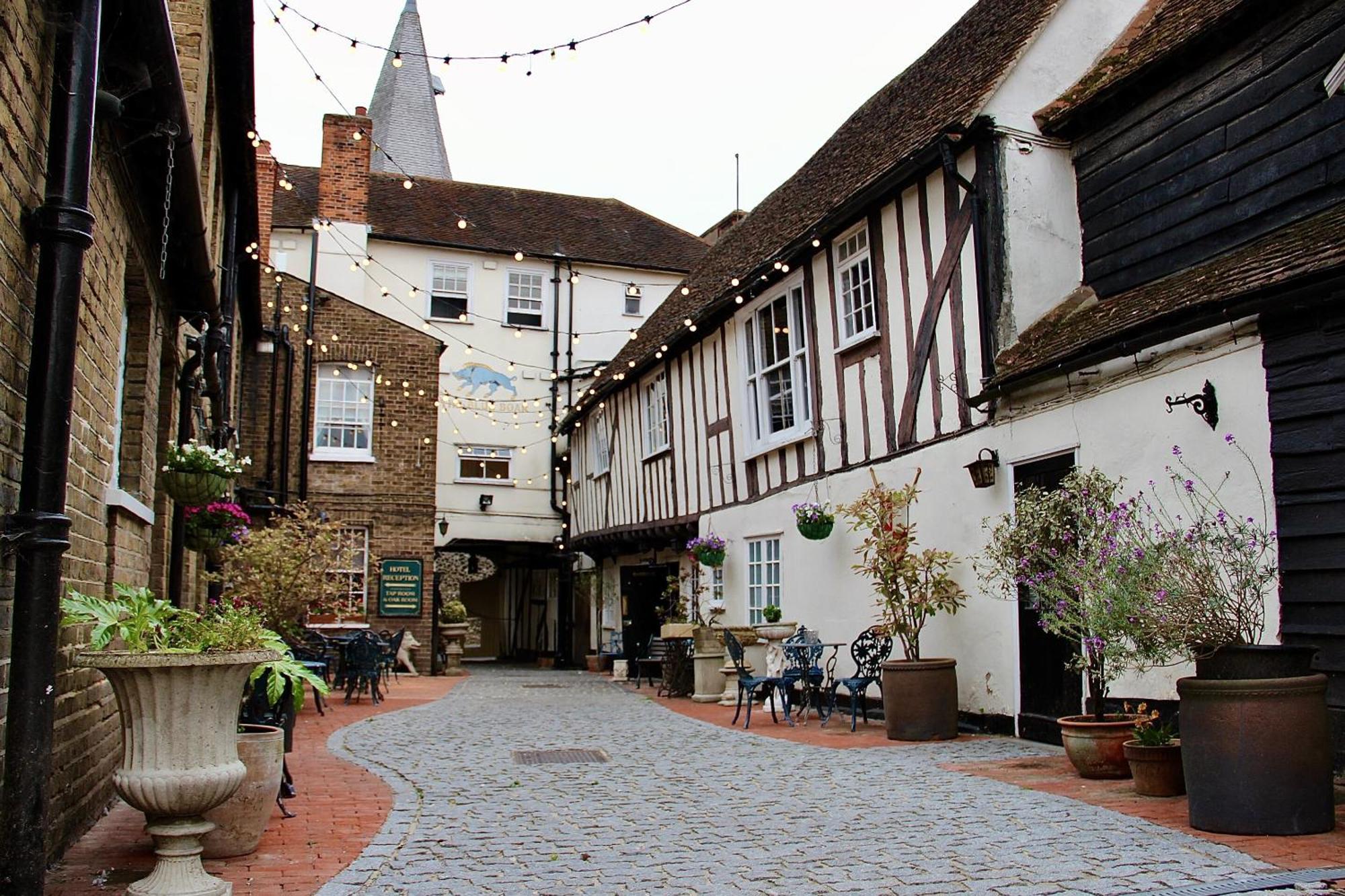 Blue Boar Hotel Maldon Exterior foto